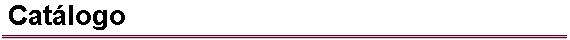  Catlogo 